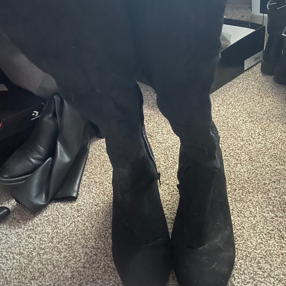 Knee high boots